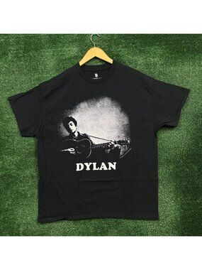 Bob Dylan Nashville Skyline Album Rock T-Shirt Size Large